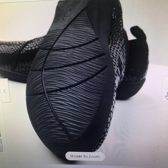 NEW with out tags Clarks: womens: black clog shoes:Sz: 9 - Picture 8 of 10